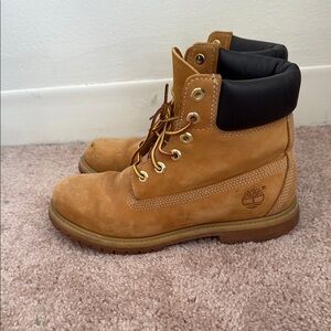 Timberland Tan Leather Boots